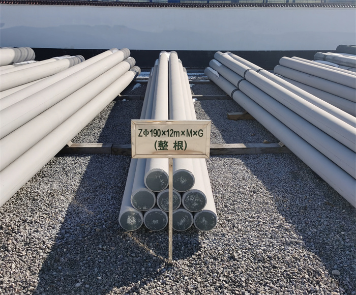 南头镇190×12米钢筋混凝土水泥电线杆